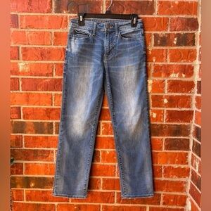 American Eagle Mens 26  X 28 Relaxed Straight Blue Jeans